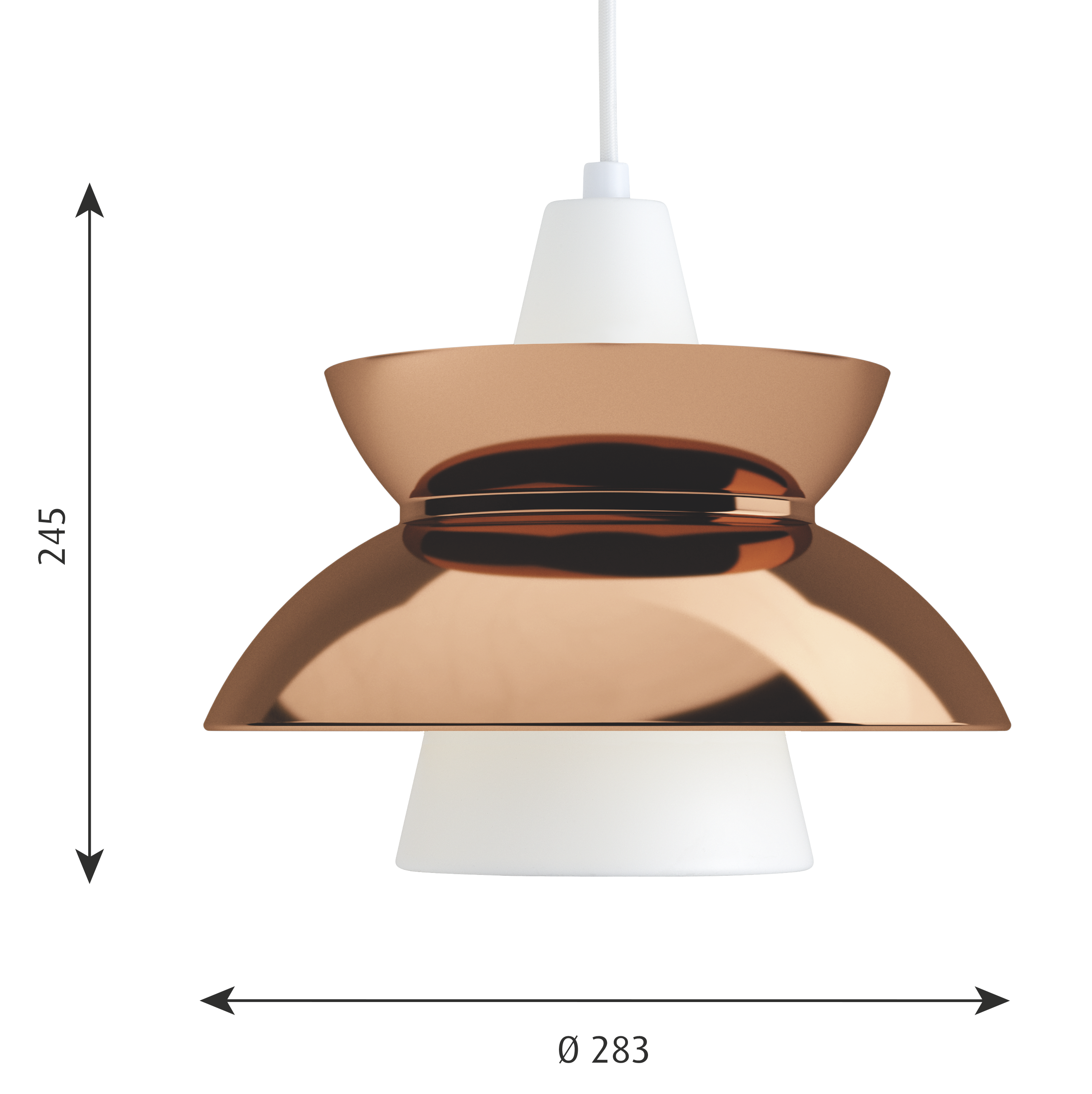 Doo Wop Pendant - E27 - Louis Poulsen - ⌀ 28.3 cm
